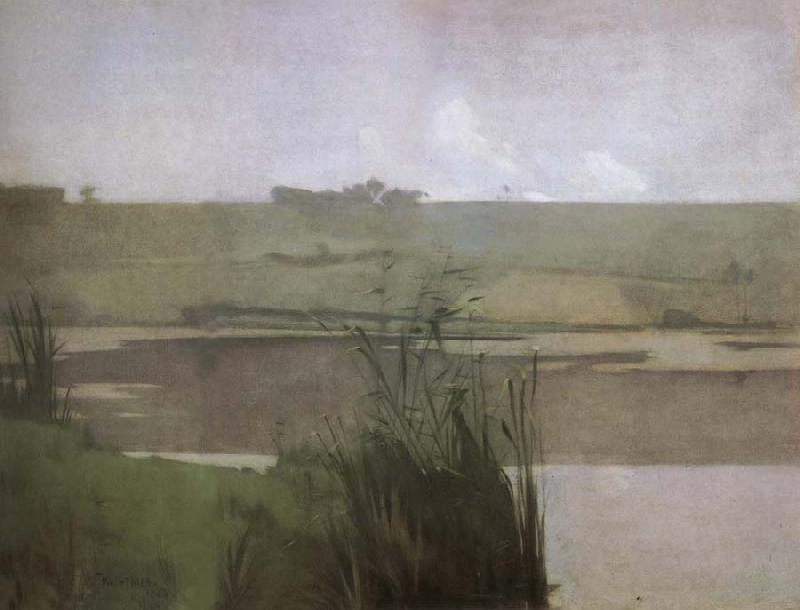 John Henry Twachtman Arques-la-Bataille oil painting image